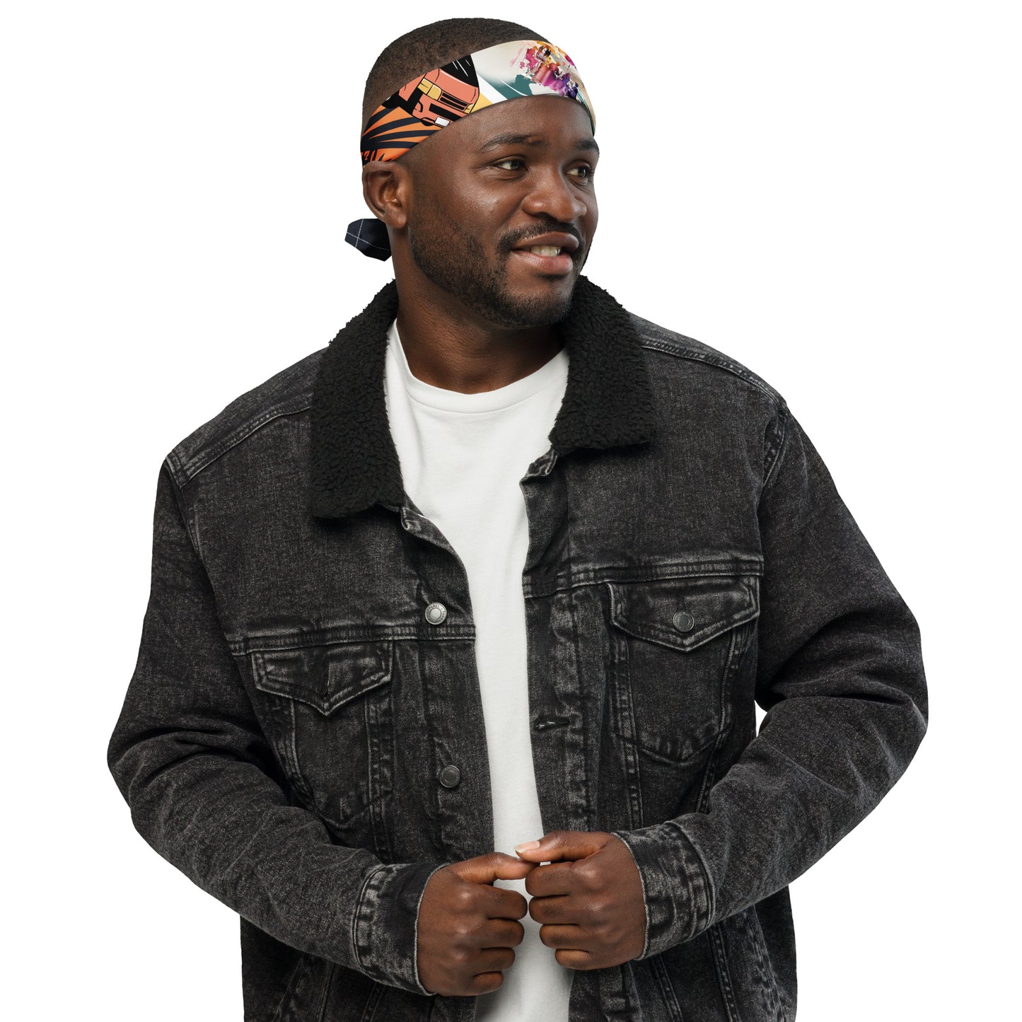 All-over print bandana