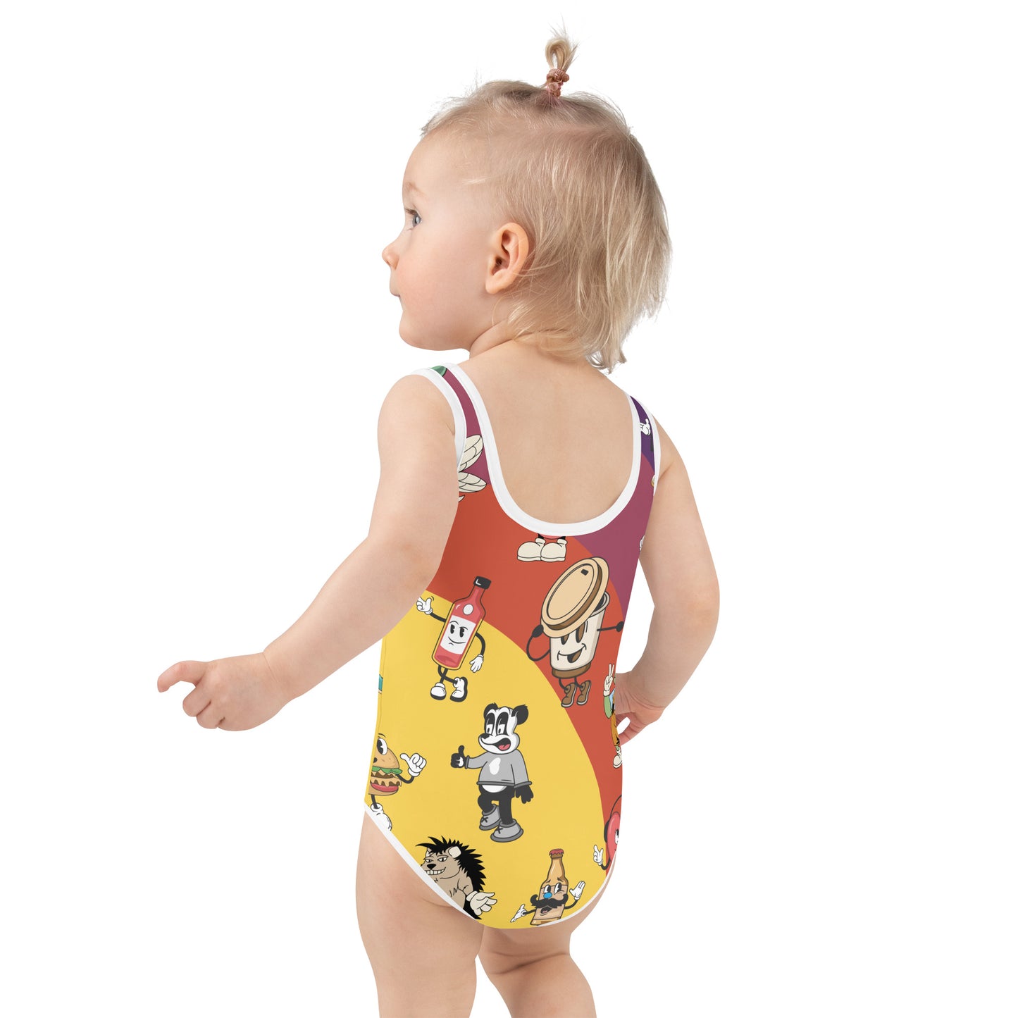 All-Over Print Kids Swimsuit