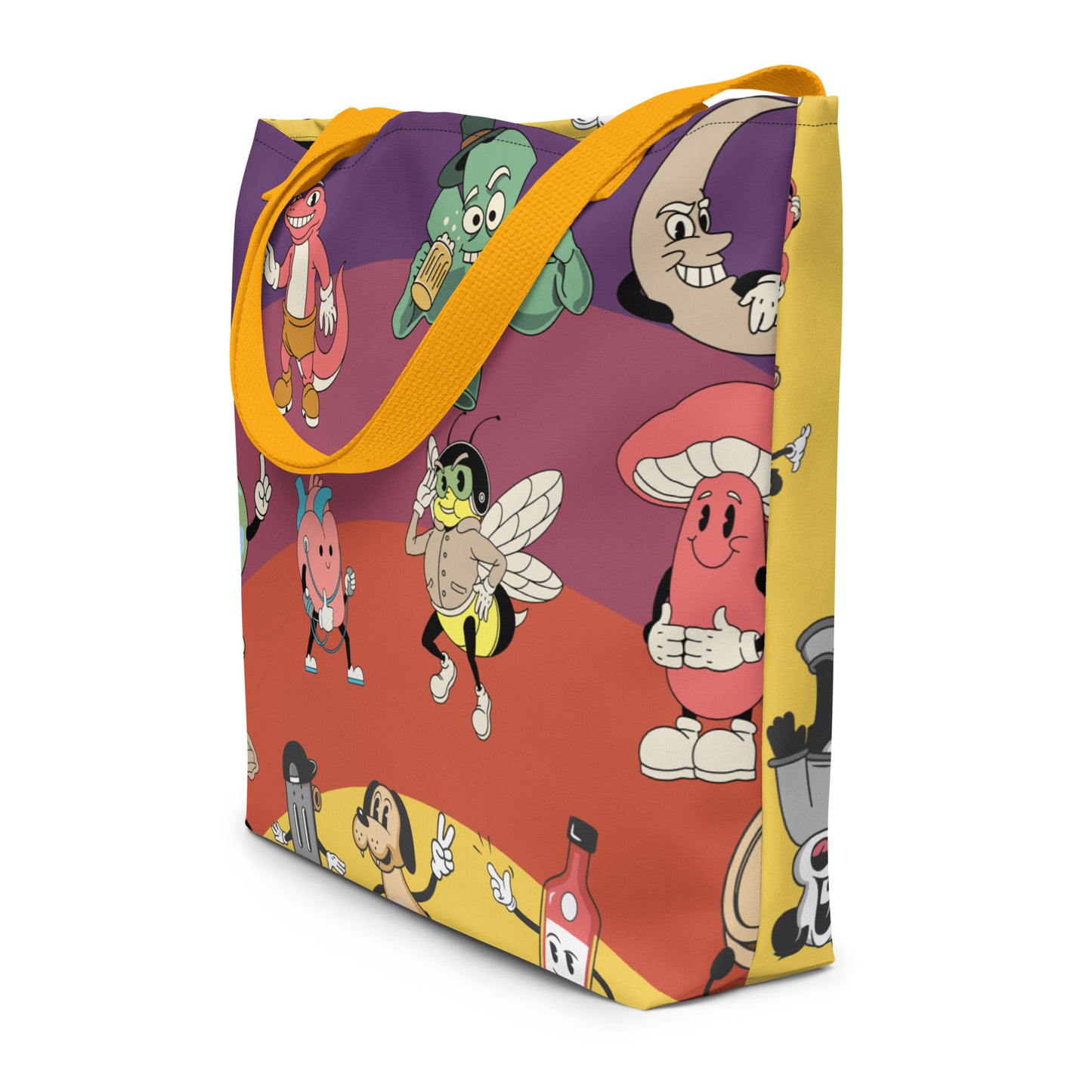 All-Over Print Large Tote Bag