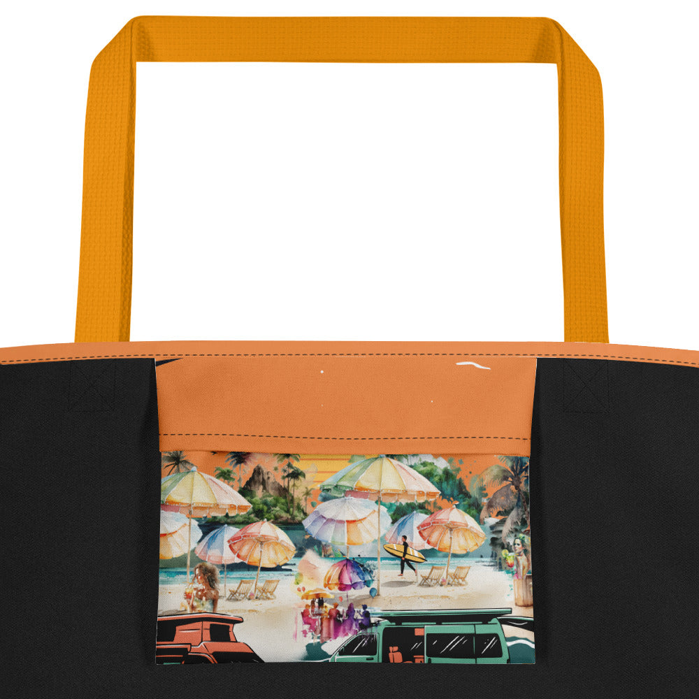All-Over Print Large Tote Bag