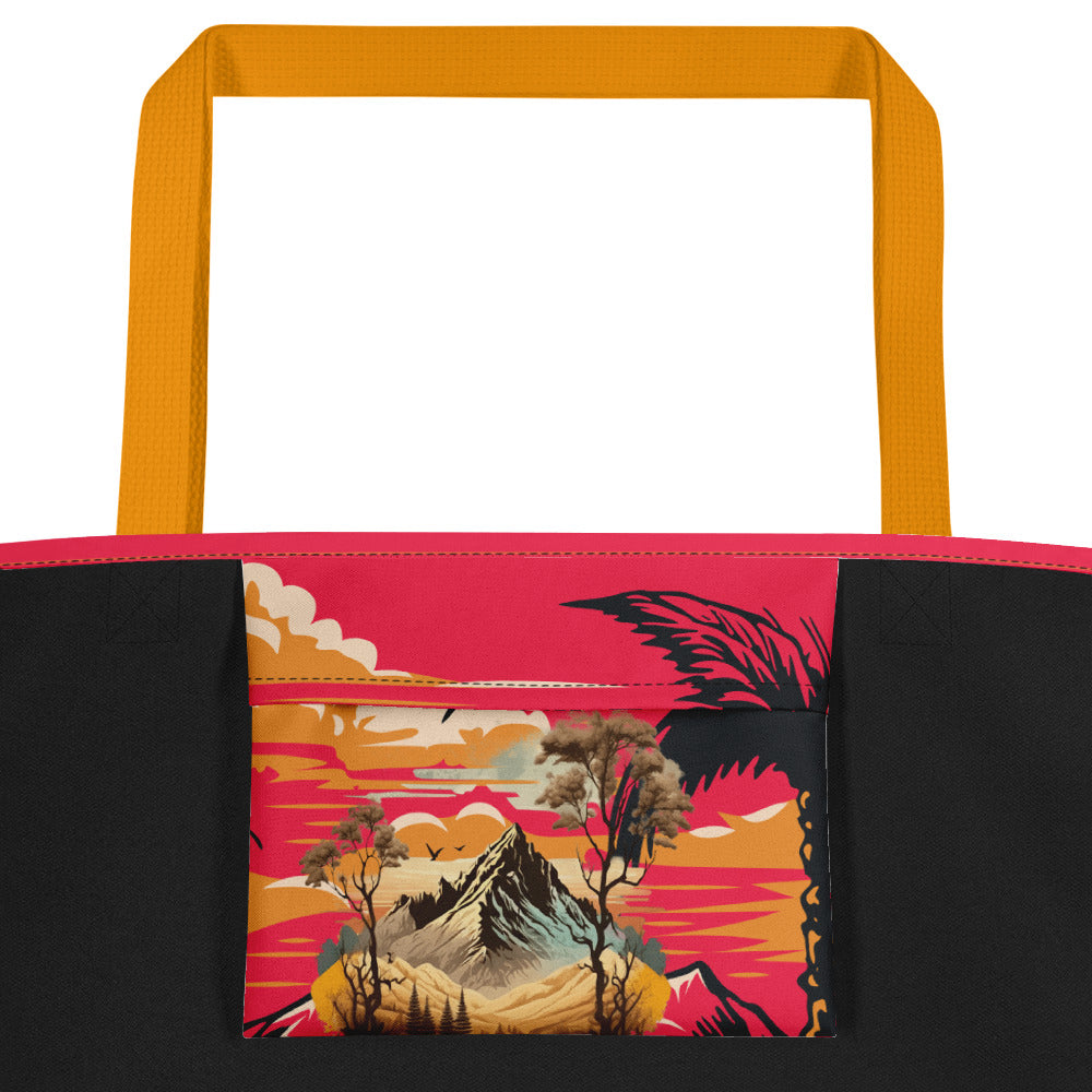 All-Over Print Large Tote Bag