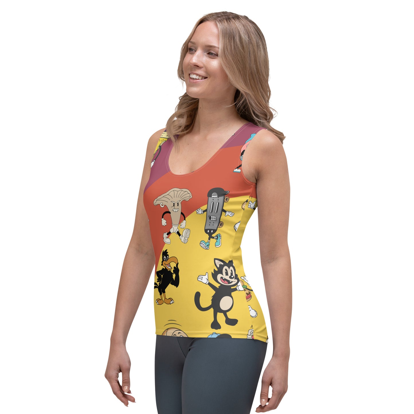 Sublimation Cut & Sew Tank Top