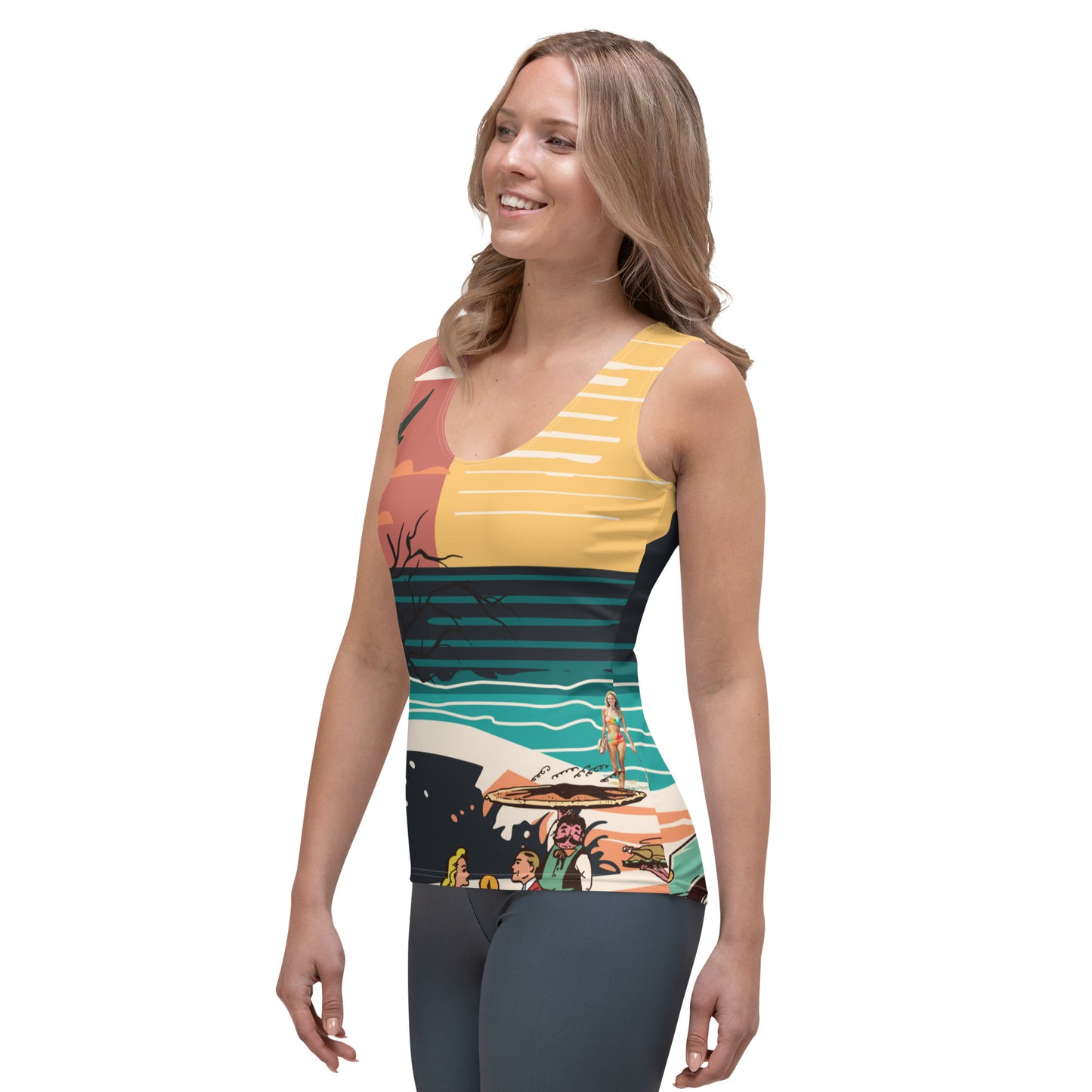 Sublimation Cut & Sew Tank Top
