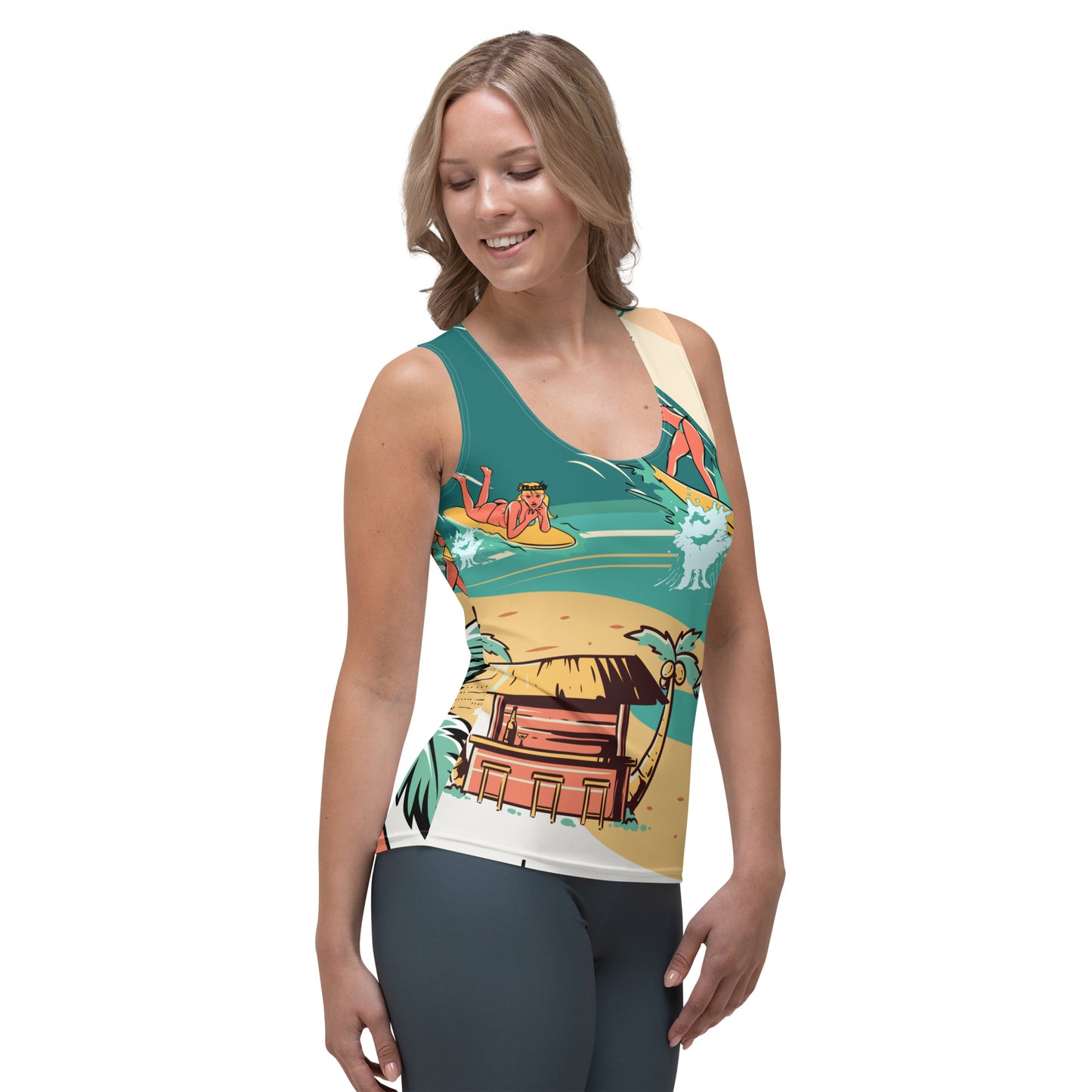 Sublimation Cut & Sew Tank Top