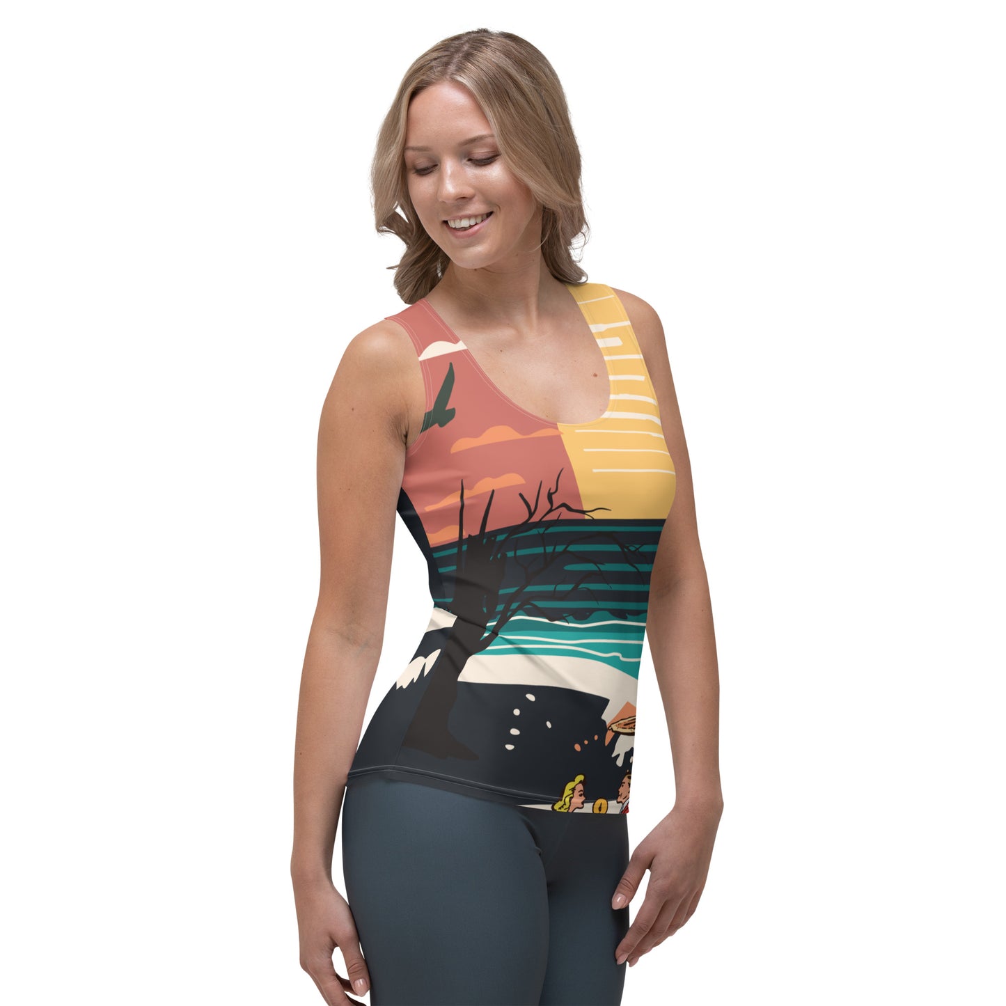 Sublimation Cut & Sew Tank Top