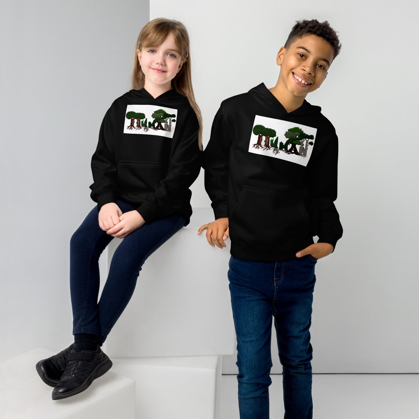 Kids fleece hoodie
