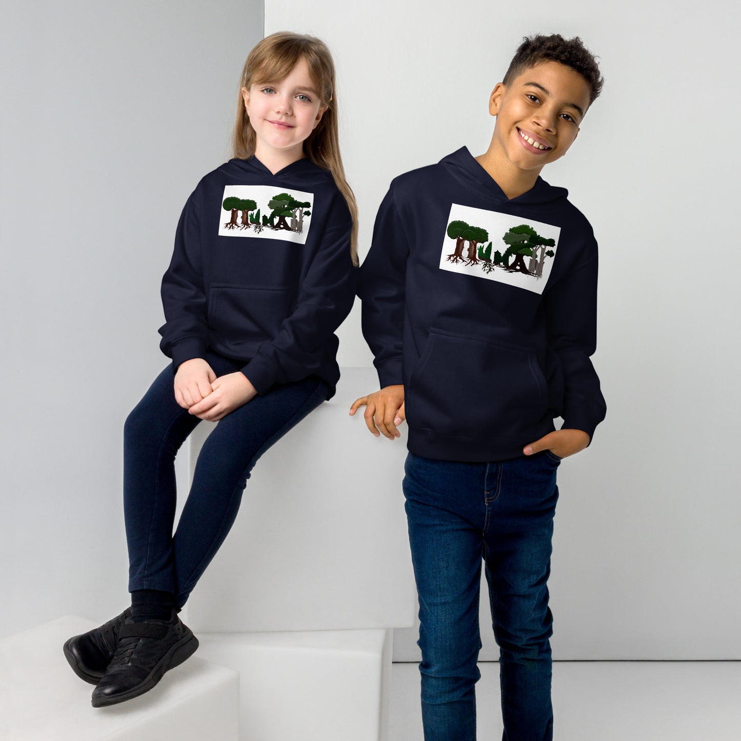 Kids fleece hoodie
