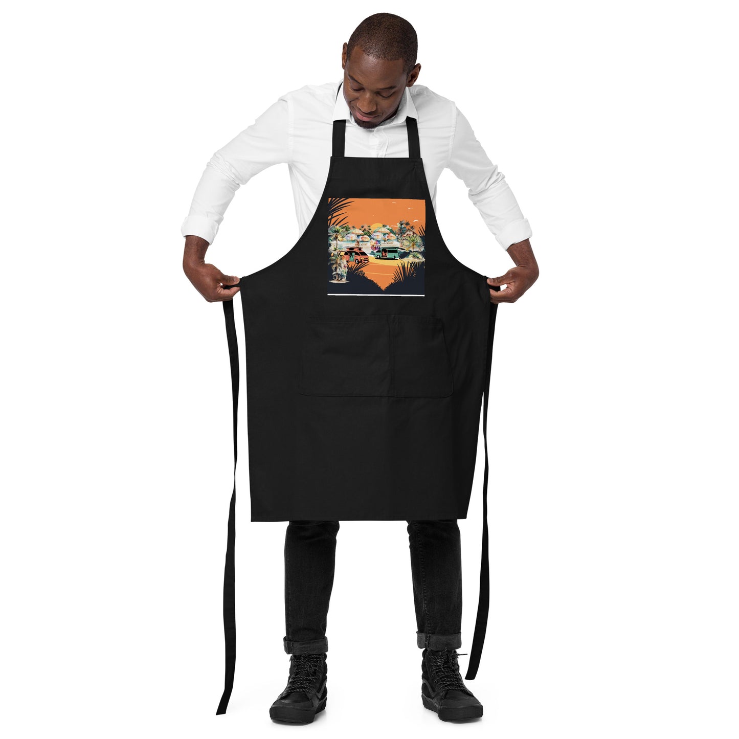 Organic cotton apron
