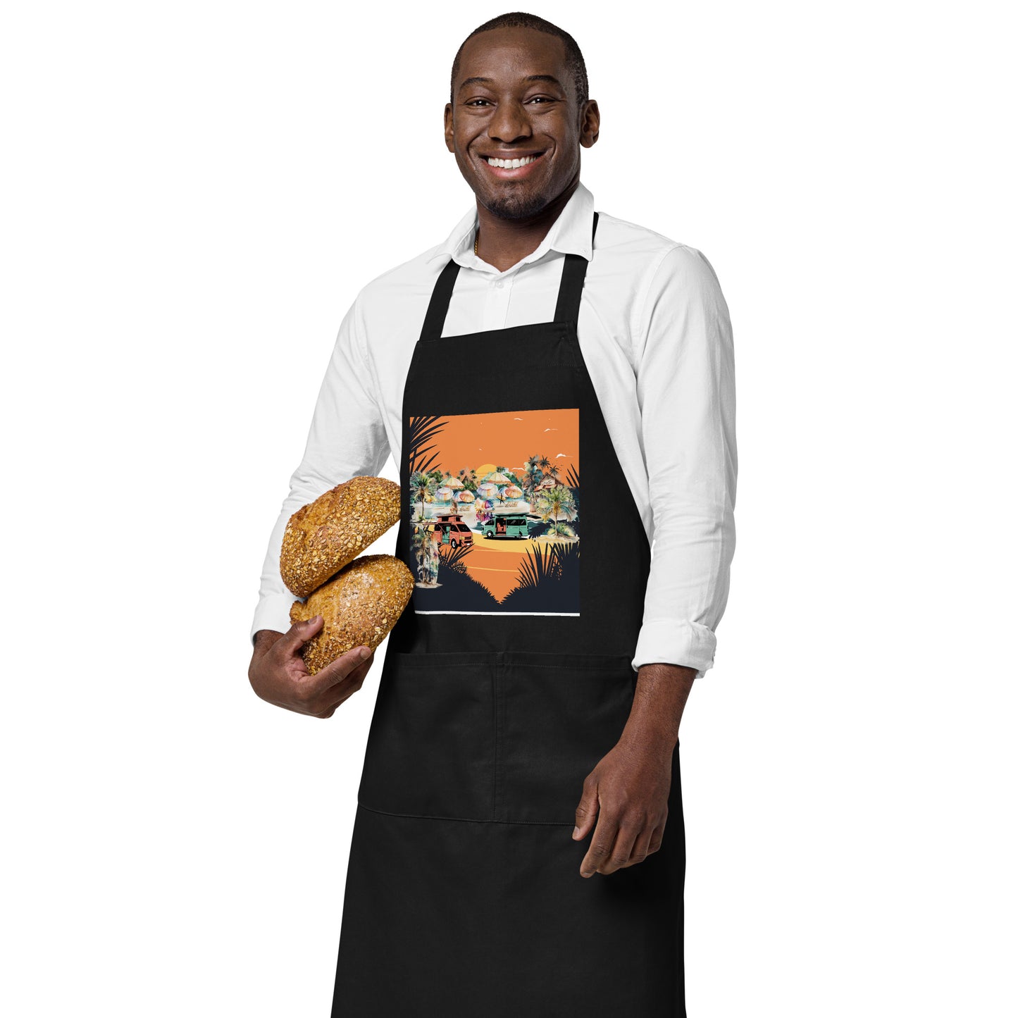 Organic cotton apron