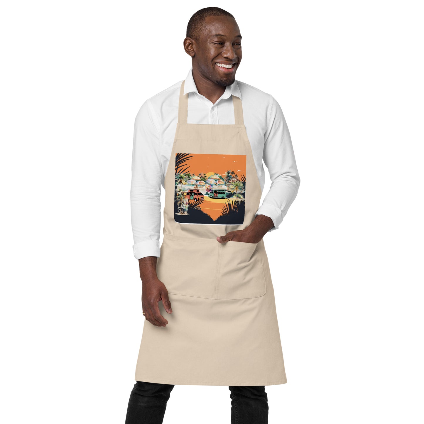 Organic cotton apron