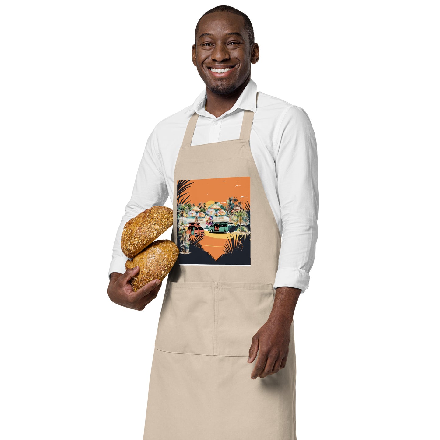 Organic cotton apron