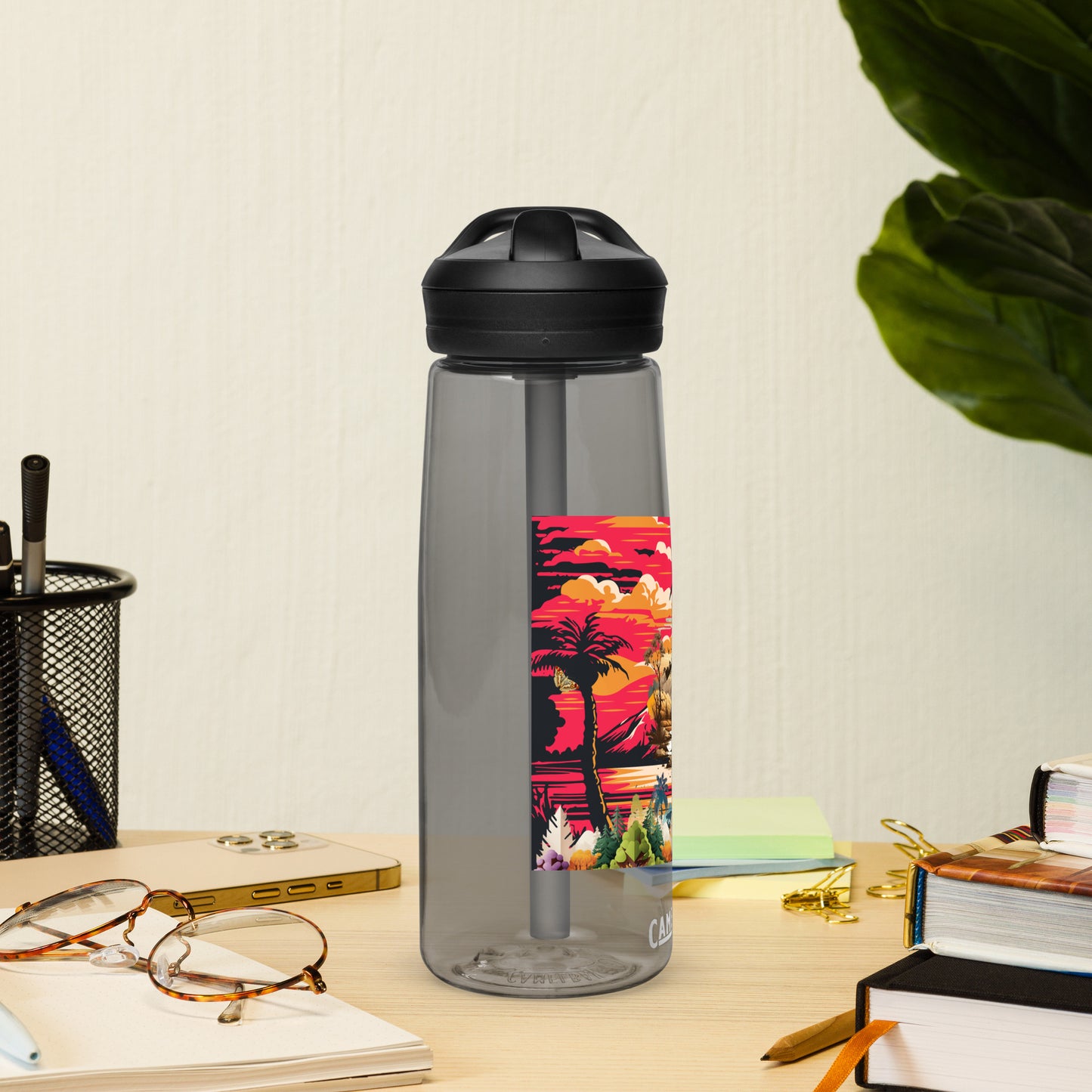 Sports water bottle