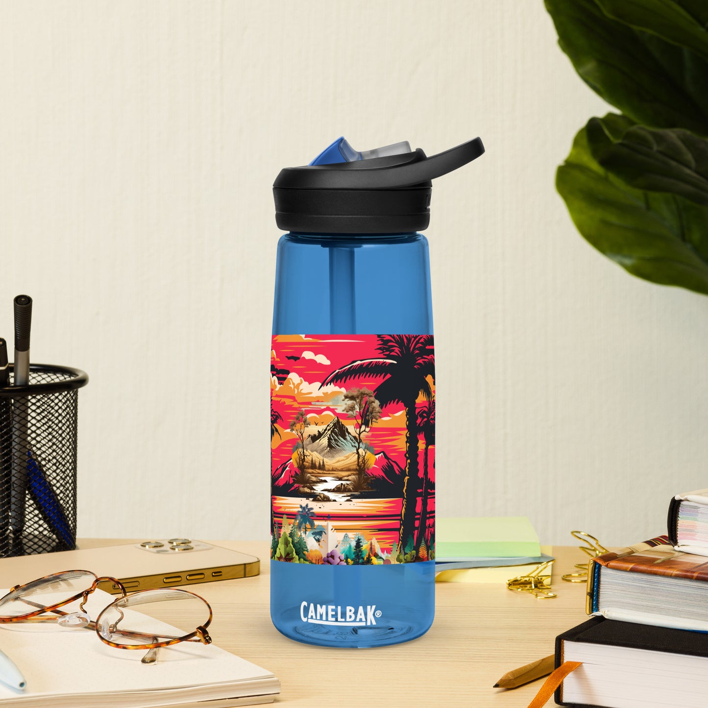 Sports water bottle