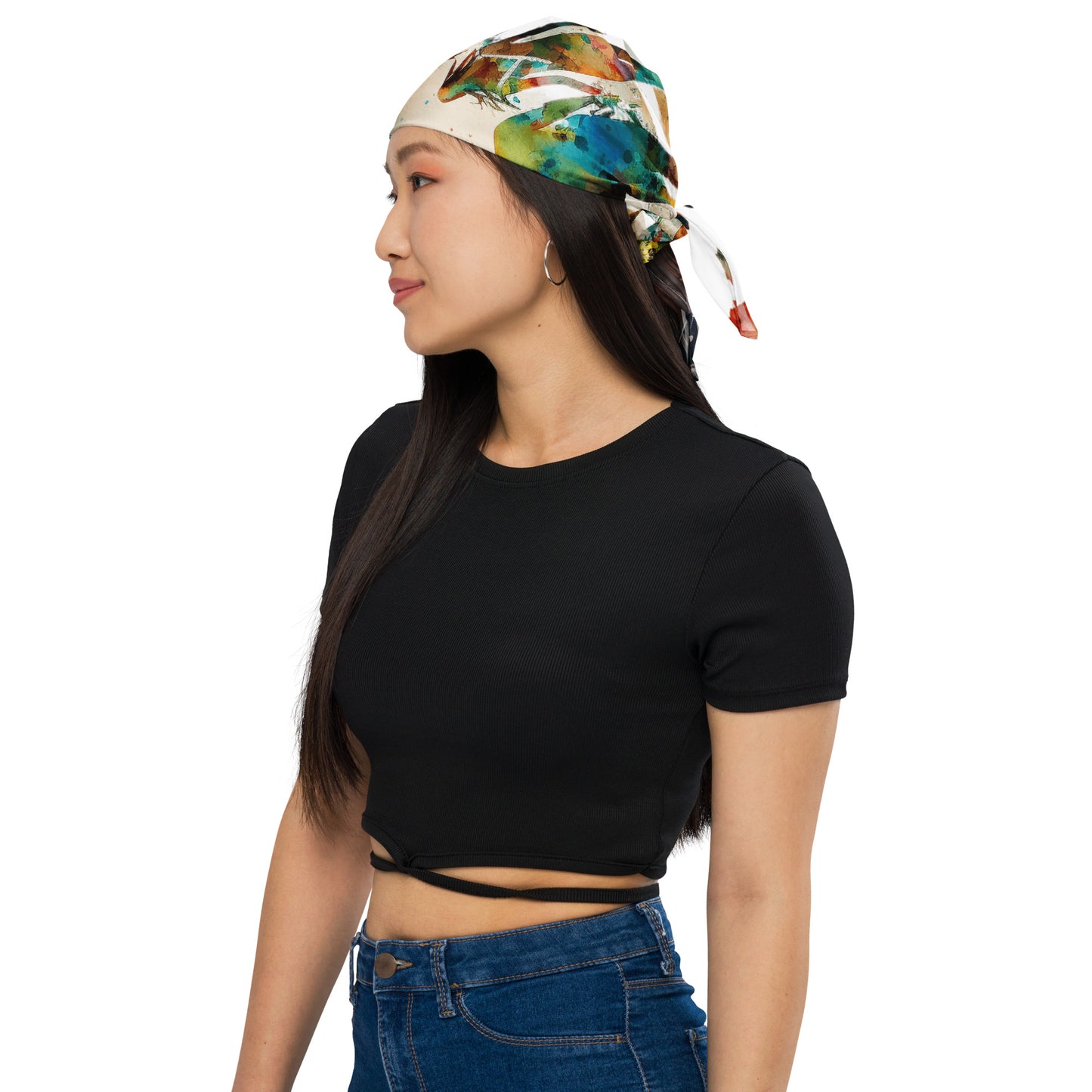 All-over print bandana