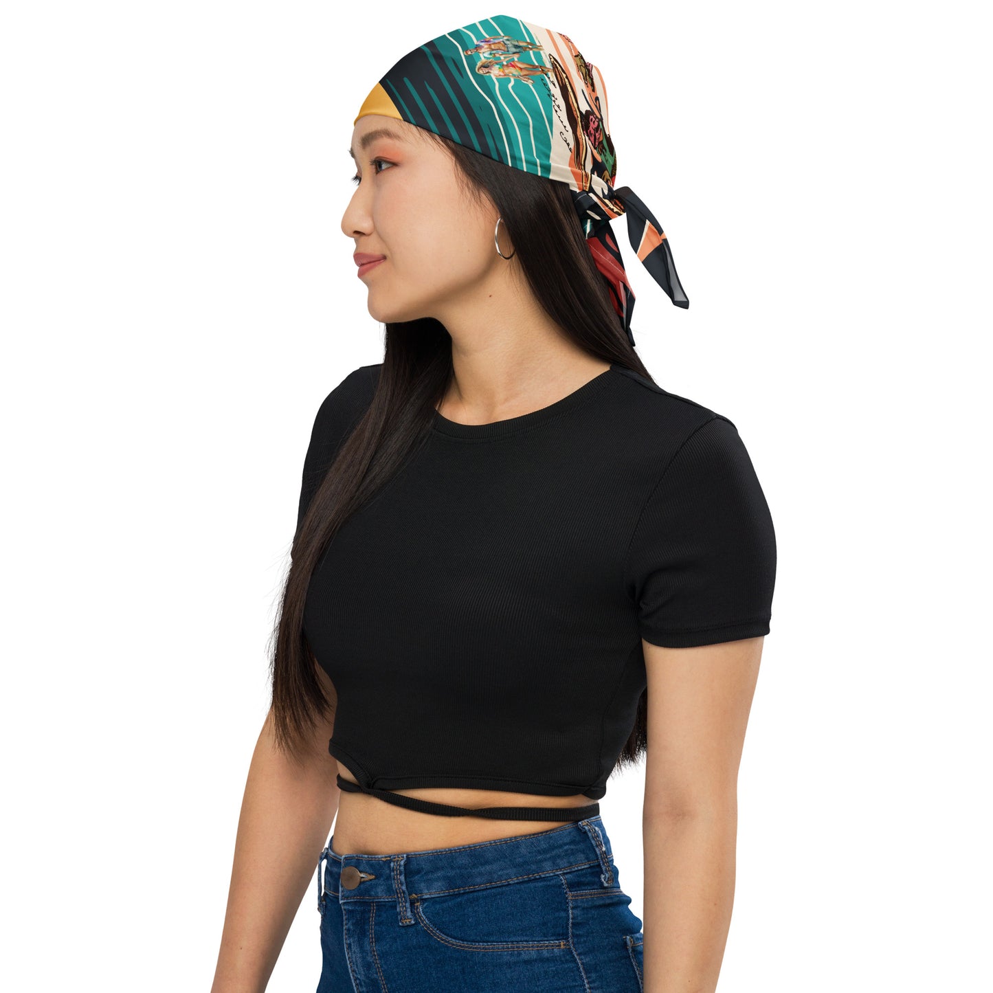 All-over print bandana