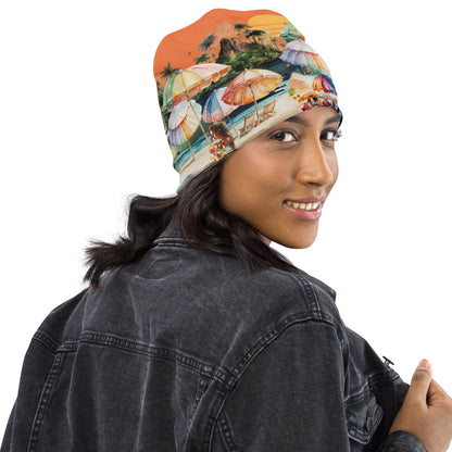 All-Over Print Beanie