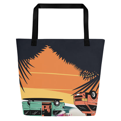 All-Over Print Large Tote Bag