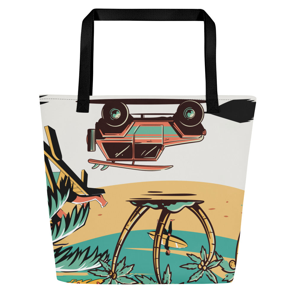 All-Over Print Large Tote Bag