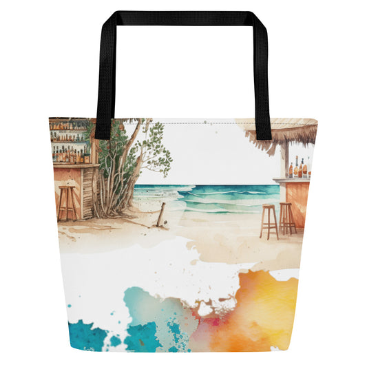 All-Over Print Large Tote Bag