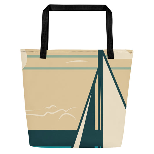 All-Over Print Large Tote Bag