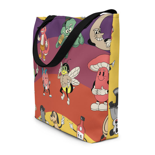 All-Over Print Large Tote Bag