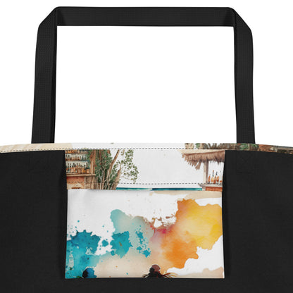All-Over Print Large Tote Bag