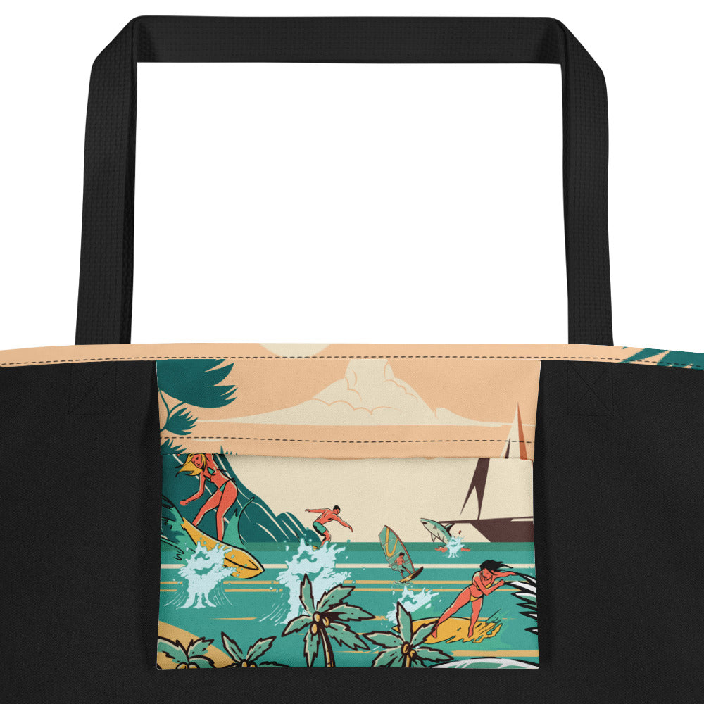 All-Over Print Large Tote Bag