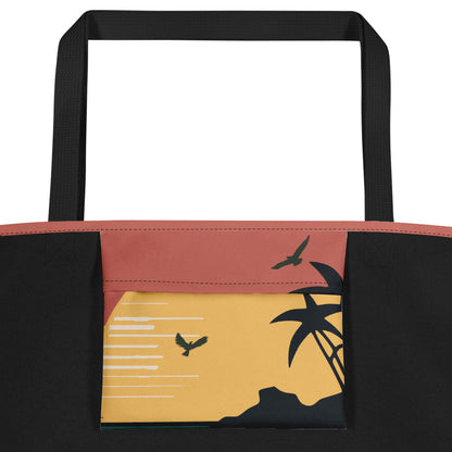 All-Over Print Large Tote Bag