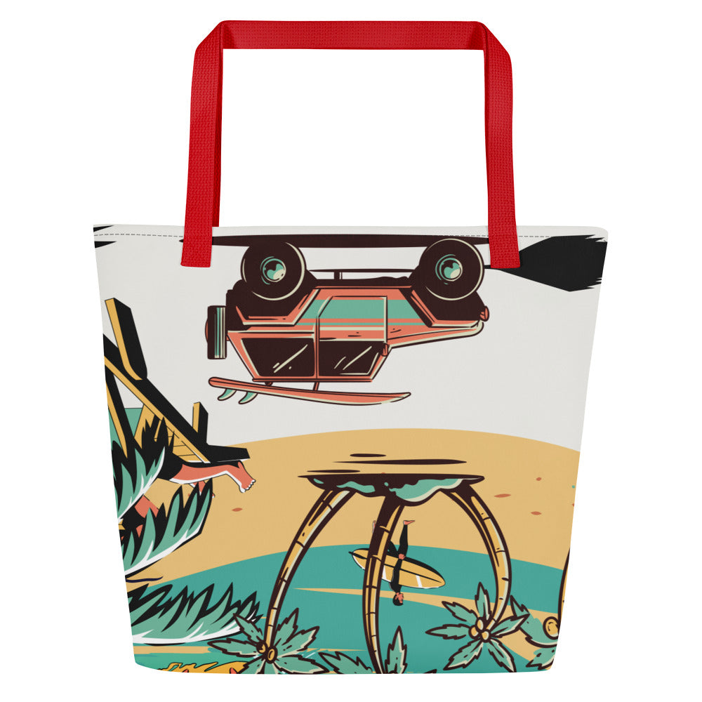 All-Over Print Large Tote Bag