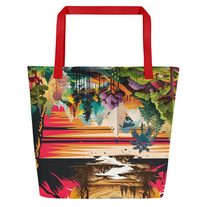 All-Over Print Large Tote Bag