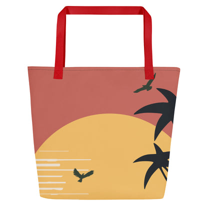 All-Over Print Large Tote Bag