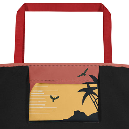 All-Over Print Large Tote Bag