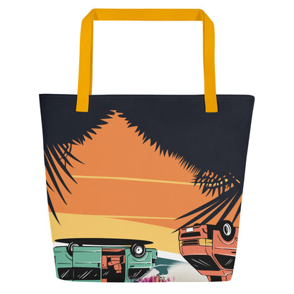 All-Over Print Large Tote Bag