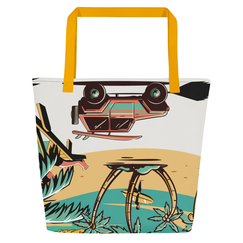 All-Over Print Large Tote Bag