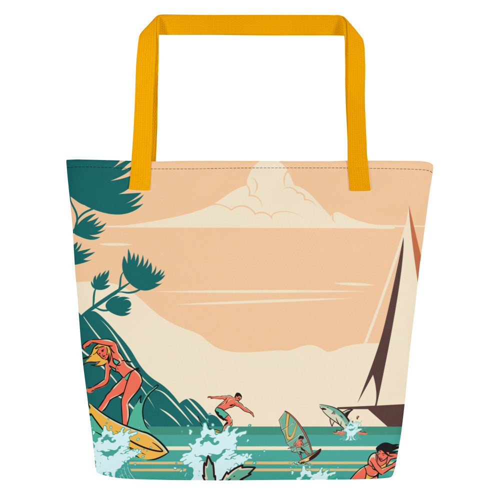 All-Over Print Large Tote Bag