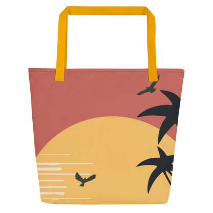 All-Over Print Large Tote Bag