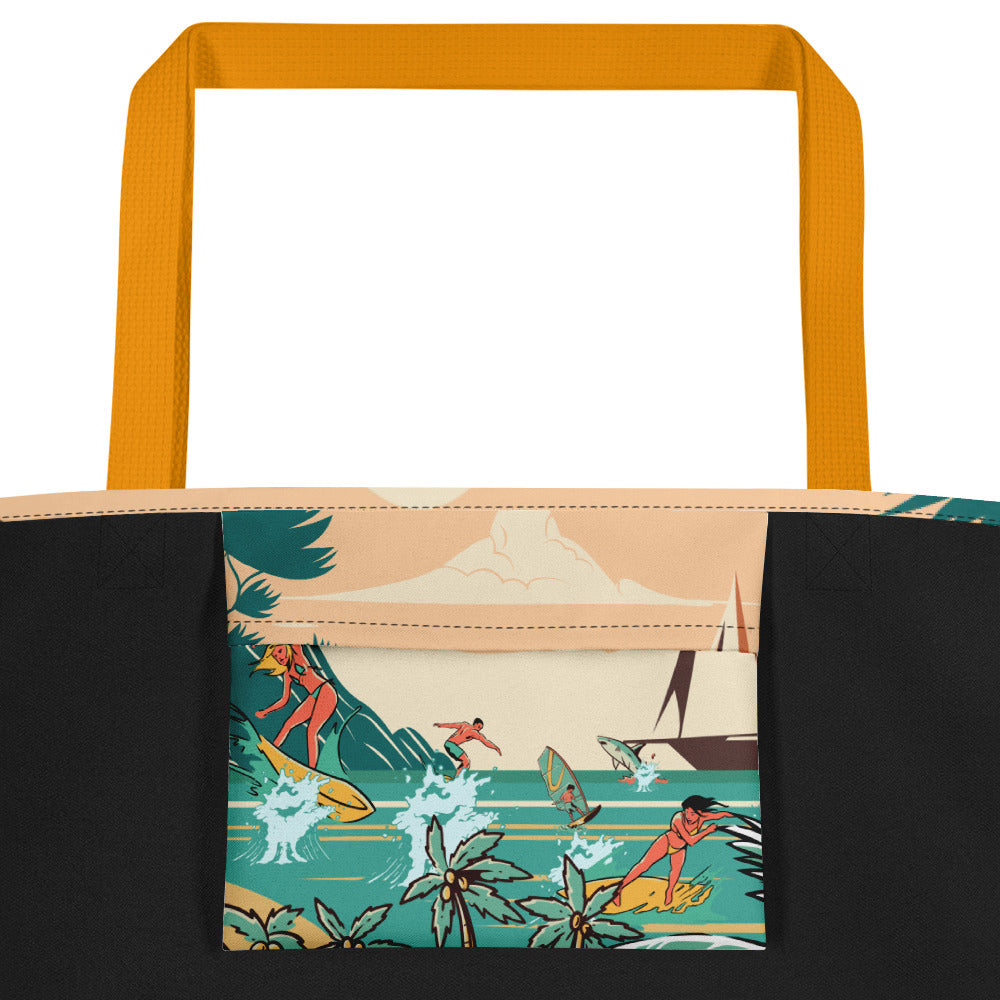 All-Over Print Large Tote Bag