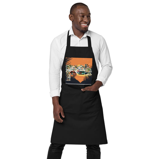 Organic cotton apron